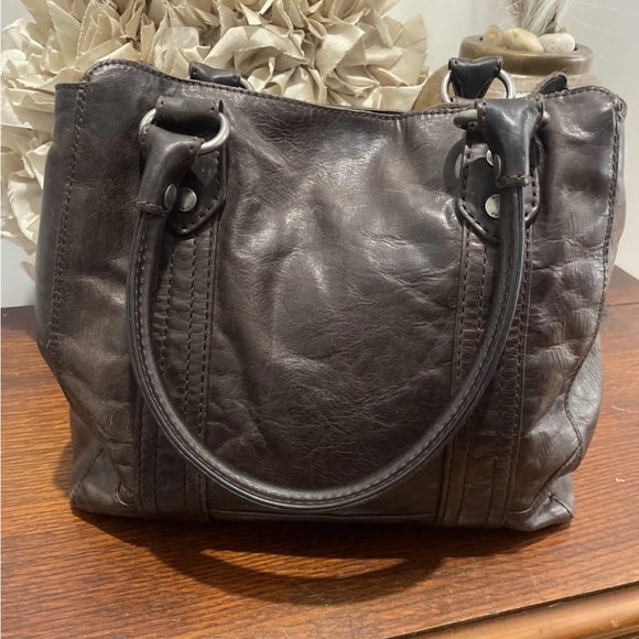 Frye Melissa Shoulder Bag Slate $398 - Picture 6 of 15